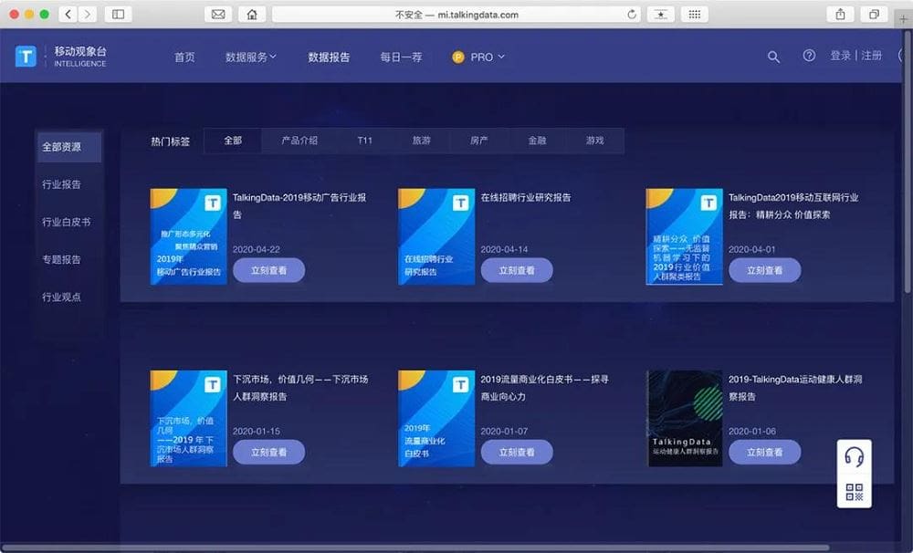 15个可以获取行业数据报告的网站，亿欧智库等