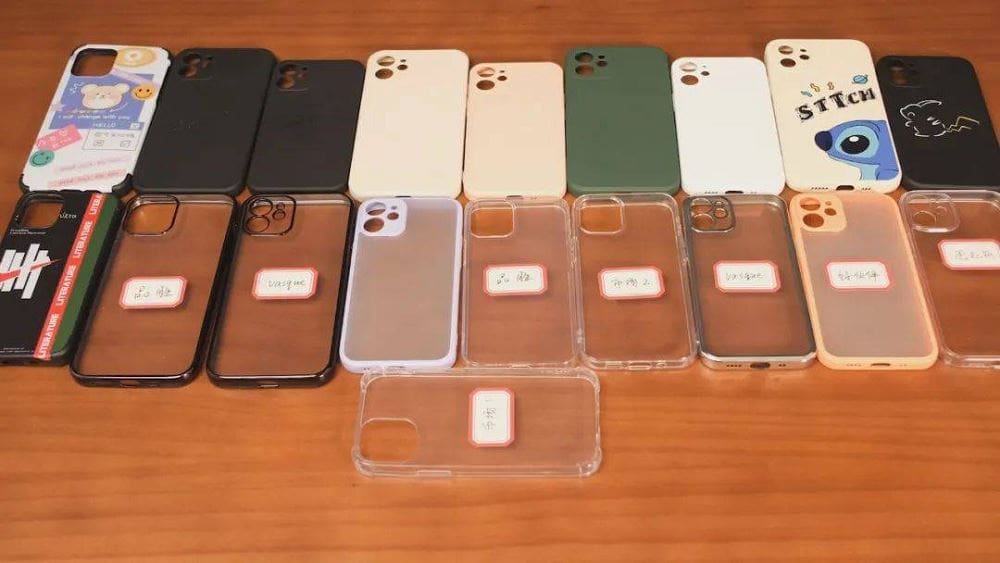 从淘宝上购买了8款iPhone手机壳进行对比