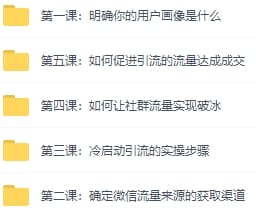 小红书运营引流十微信营销策划引流,每天轻松引200十精准粉(两套系列课程)