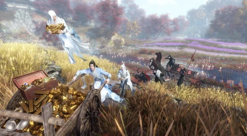 逆水寒金矿大爆发！玩家一夜狂赚2400块，服务器被挤爆，挖金热潮席卷而来！