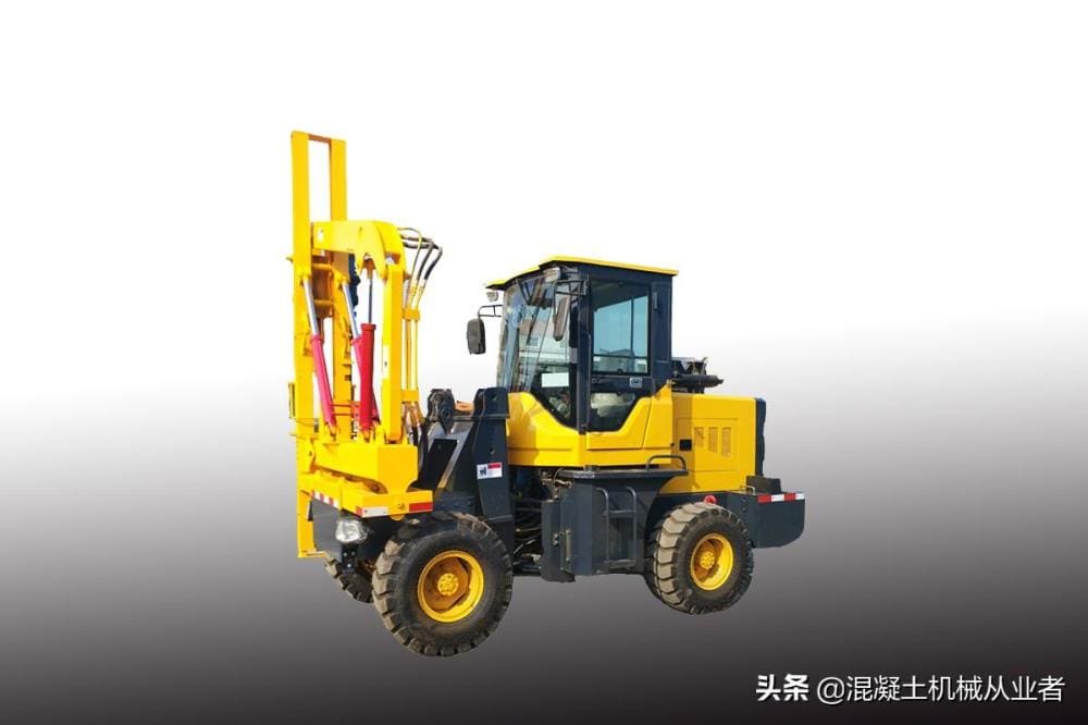 护栏打桩机_致富新利器！小型打桩机，轻松开启你的财富之门！