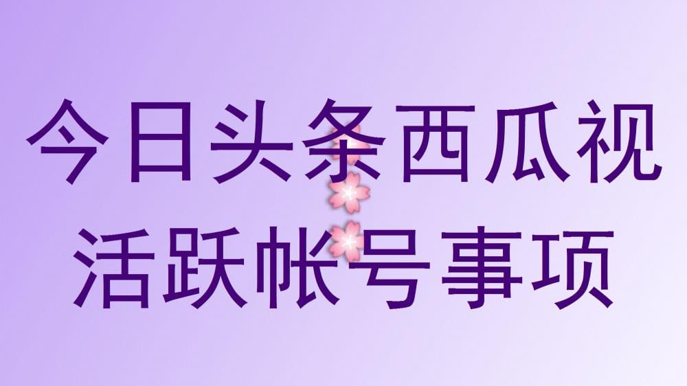 今日头条&西瓜视频活跃账号大揭秘：如何成为平台焦点，引领内容潮流！